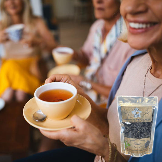 Green Tea and Elderberry Loose Leaf Herbal Tea